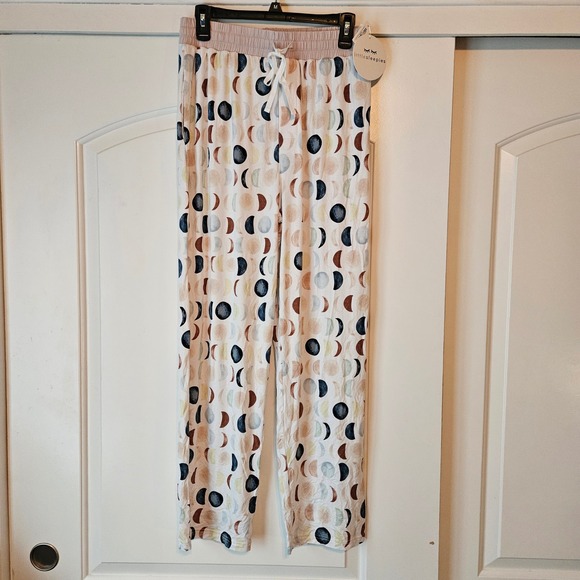 Little Sleepies Other - NEW Little Sleepies Lunaluxe Pajama Pants Size Medium Neutral Bamboo Moon